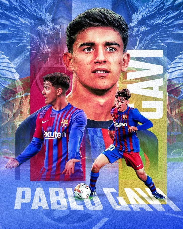 Profil Gavi: Gelandang Muda dengan Mental Juara dan Intensitas