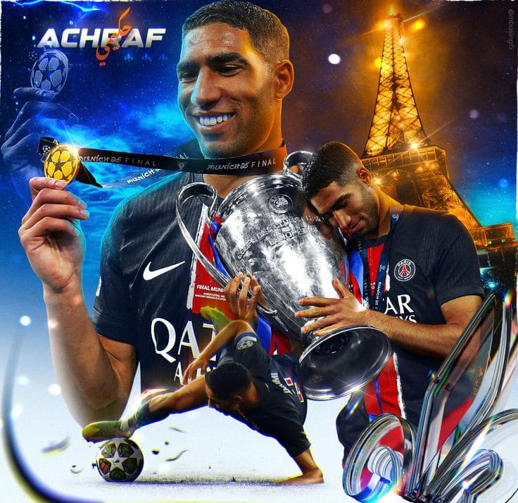 Achraf Hakimi Bek Sayap Modern Kecepatan Elit dan Mental